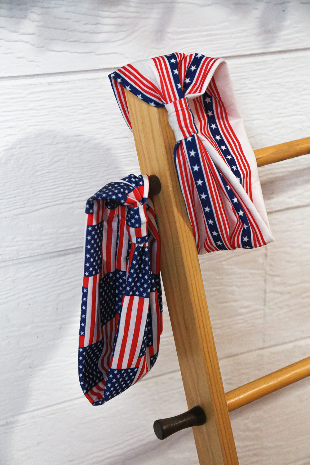 Stars & Stripes Knit Twist Headband