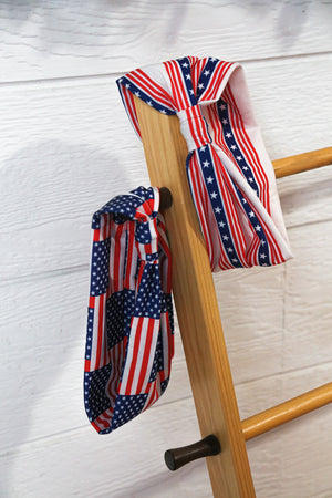 Stars & Stripes Knit Twist Headband